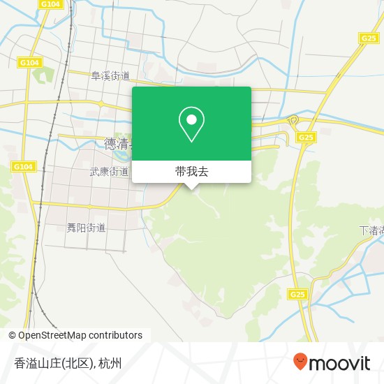 香溢山庄(北区)地图