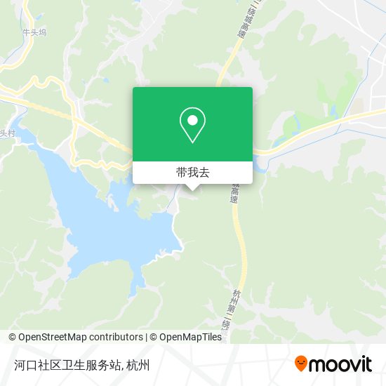 河口社区卫生服务站地图