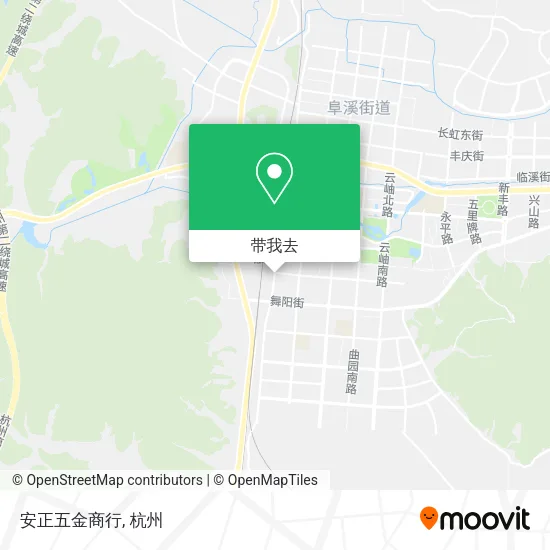 安正五金商行地图