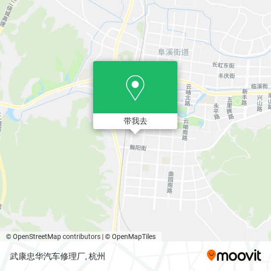 武康忠华汽车修理厂地图