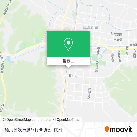 德清县娱乐服务行业协会地图