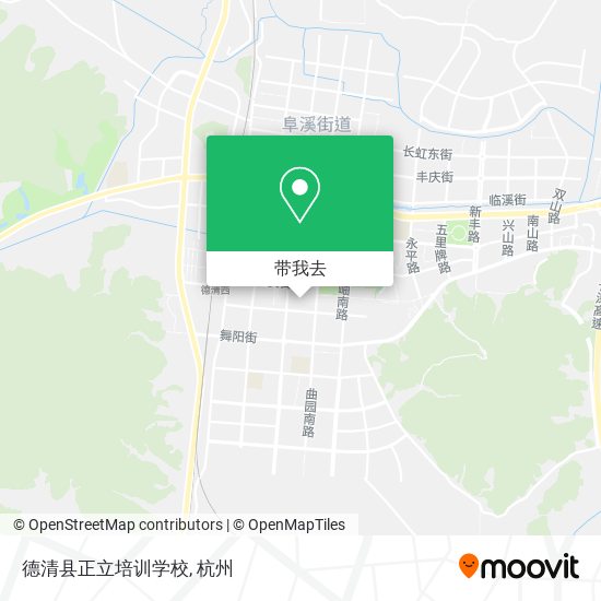 德清县正立培训学校地图