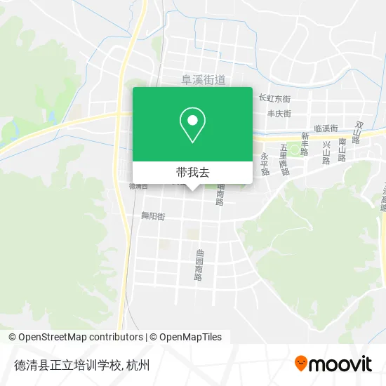 德清县正立培训学校地图