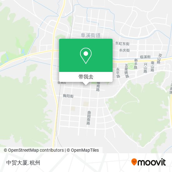 中贸大厦地图