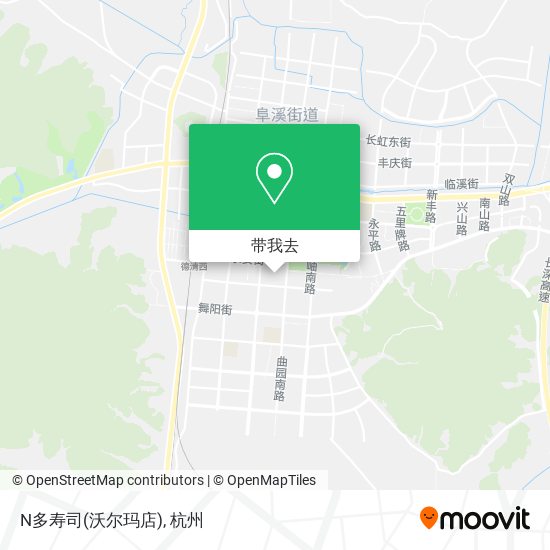 N多寿司(沃尔玛店)地图