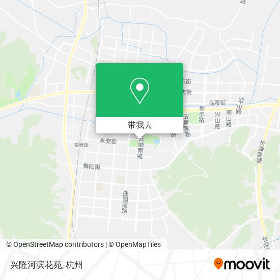 兴隆河滨花苑地图