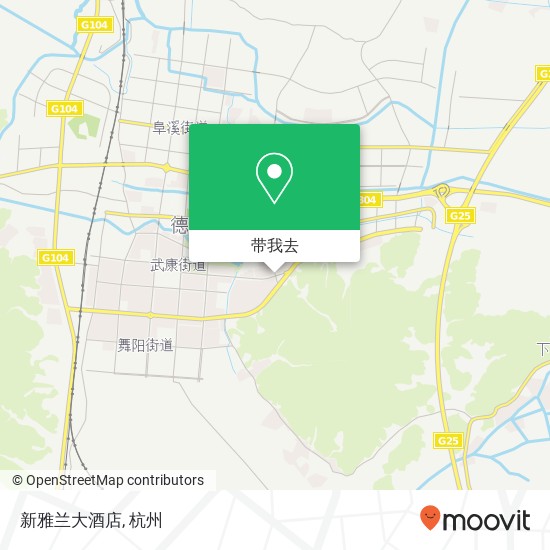 新雅兰大酒店地图