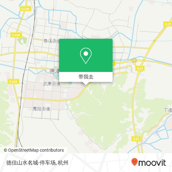 德信山水名城-停车场地图