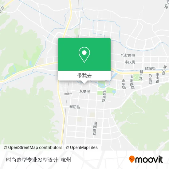 时尚造型专业发型设计地图