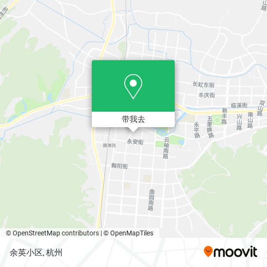 余英小区地图