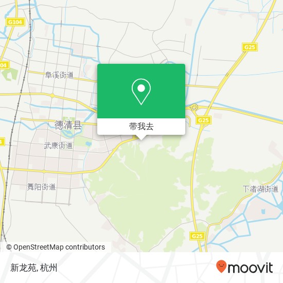 新龙苑地图