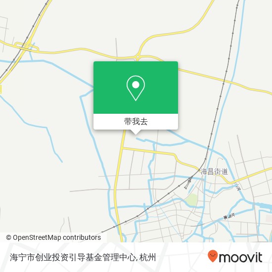 海宁市创业投资引导基金管理中心地图