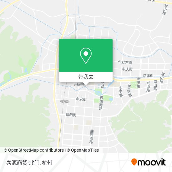 泰源商贸-北门地图
