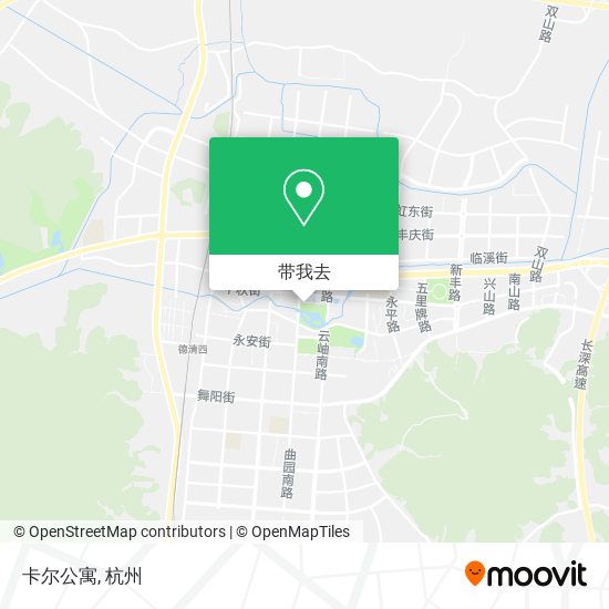 卡尔公寓地图