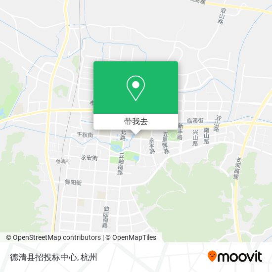 德清县招投标中心地图