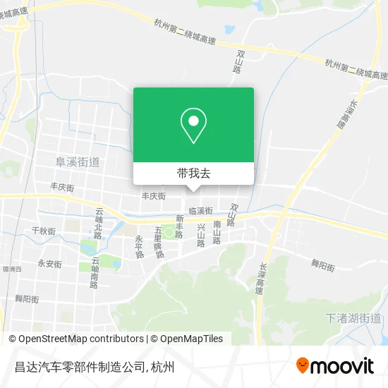 昌达汽车零部件制造公司地图