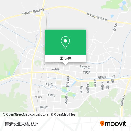 德清农业大楼地图