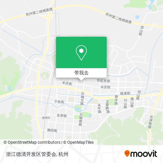 浙江德清开发区管委会地图