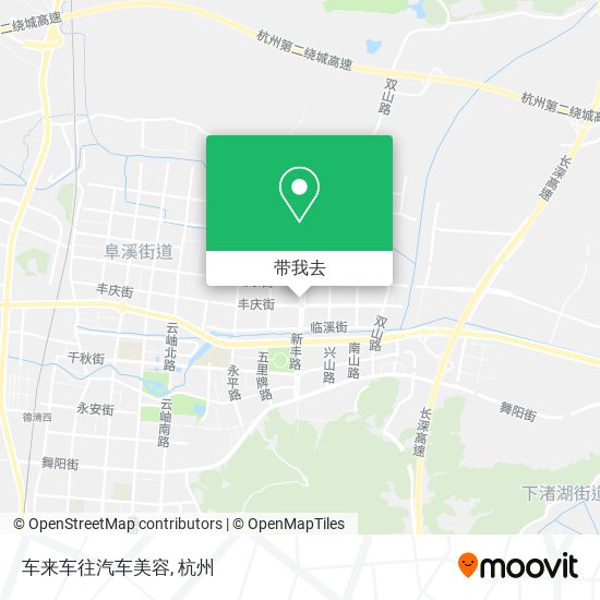 车来车往汽车美容地图