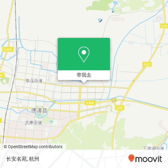 长安名苑地图