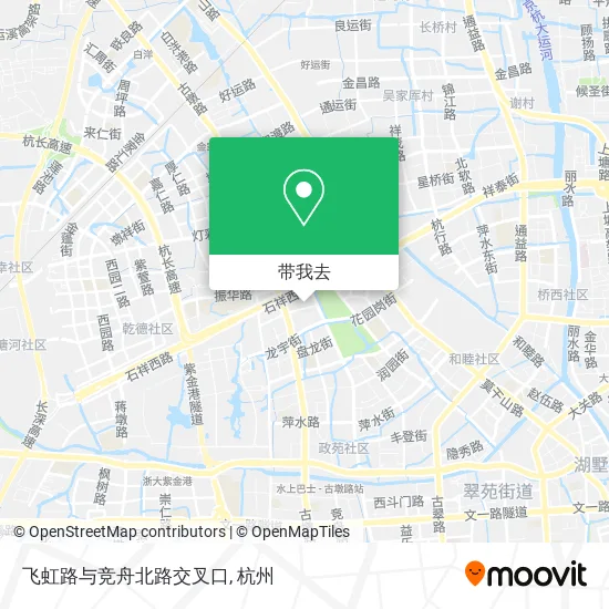 飞虹路与竞舟北路交叉口地图