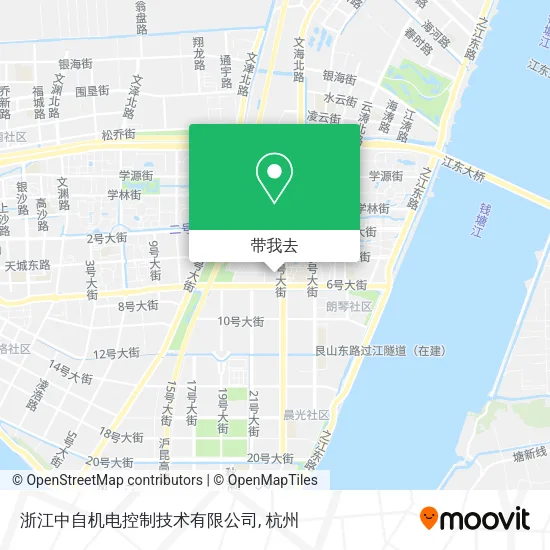 浙江中自机电控制技术有限公司地图
