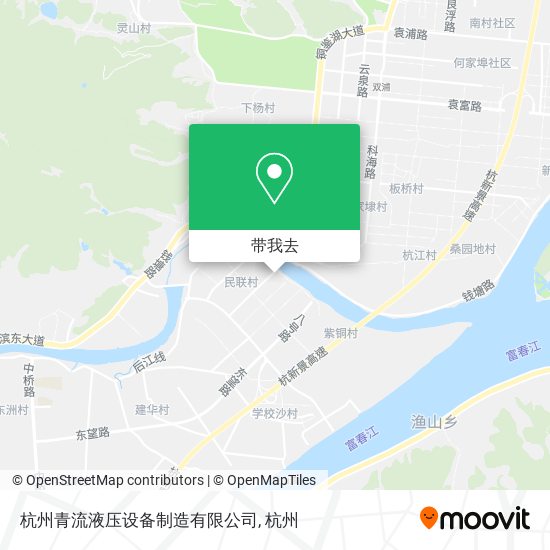 杭州青流液压设备制造有限公司地图