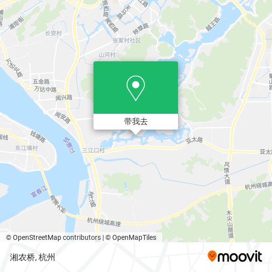 湘农桥地图