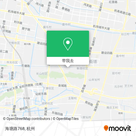 海塘路768地图
