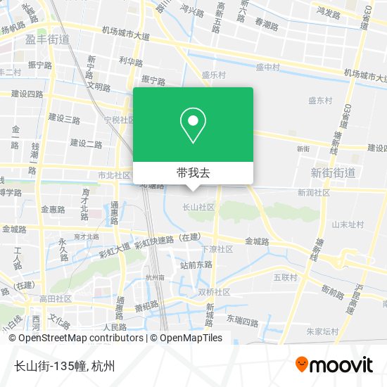 长山街-135幢地图