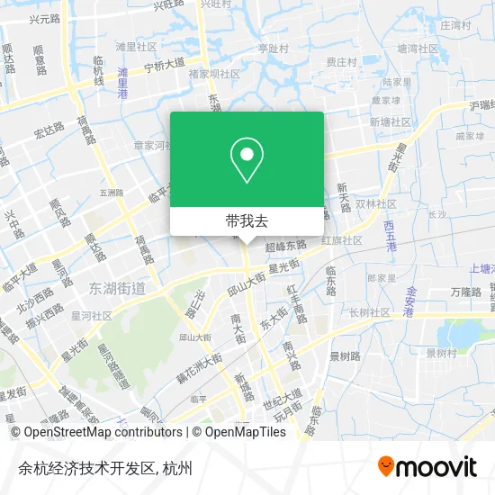 余杭经济技术开发区地图