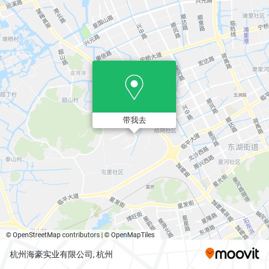 杭州海豪实业有限公司地图
