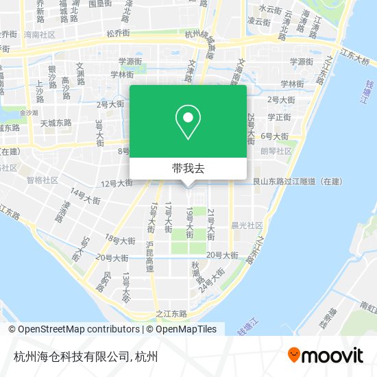 杭州海仓科技有限公司地图
