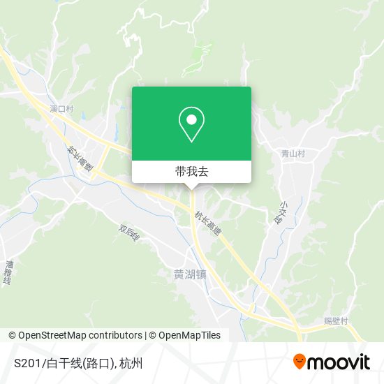 S201/白干线(路口)地图