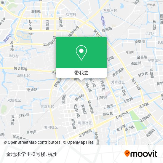 金地求学里-2号楼地图