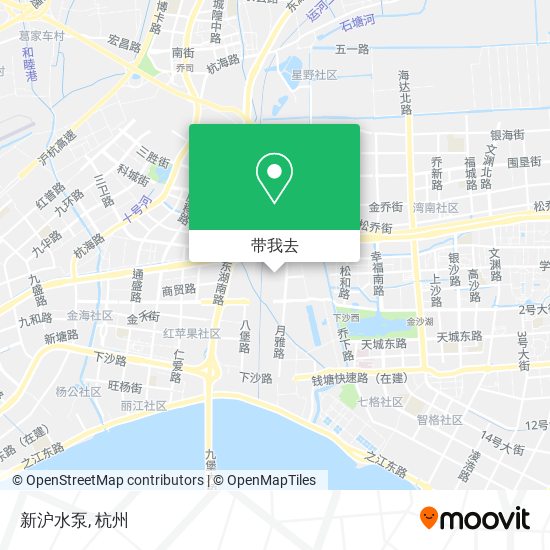 新沪水泵地图