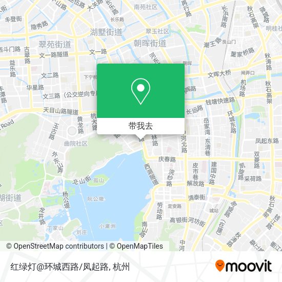 红绿灯@环城西路/凤起路地图