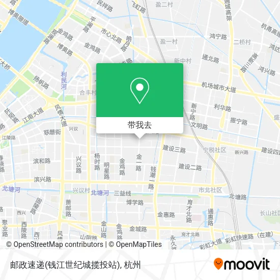 邮政速递(钱江世纪城揽投站)地图