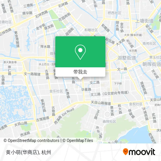 黄小萌(华商店)地图