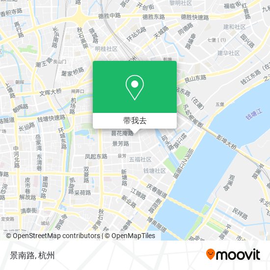 景南路地图
