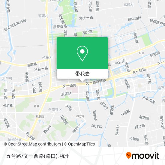 五号路/文一西路(路口)地图