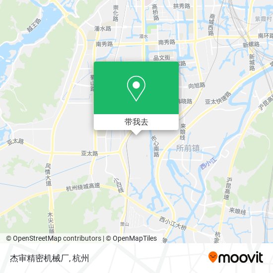杰审精密机械厂地图