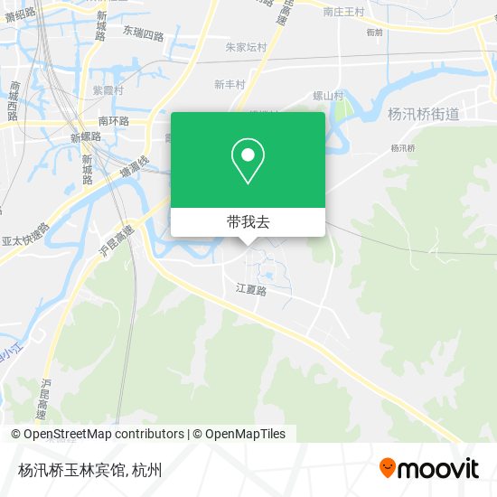 杨汛桥玉林宾馆地图