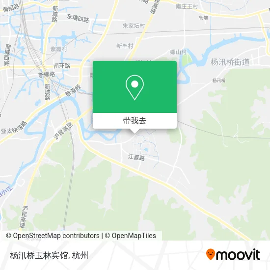 杨汛桥玉林宾馆地图