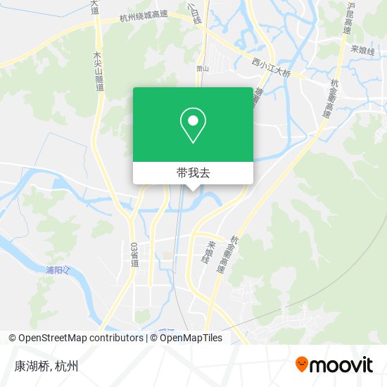 康湖桥地图