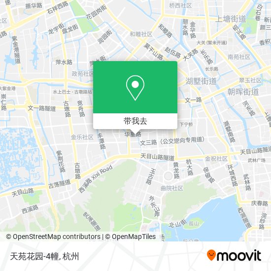 天苑花园-4幢地图