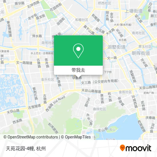 天苑花园-4幢地图