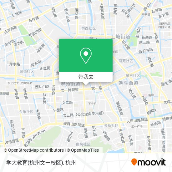 学大教育(杭州文一校区)地图