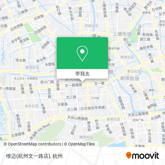 维迈(杭州文一路店)地图