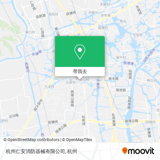 杭州仁安消防器械有限公司地图